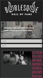 Mobile Screenshot of burlesquehall.com