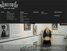 Tablet Screenshot of burlesquehall.com